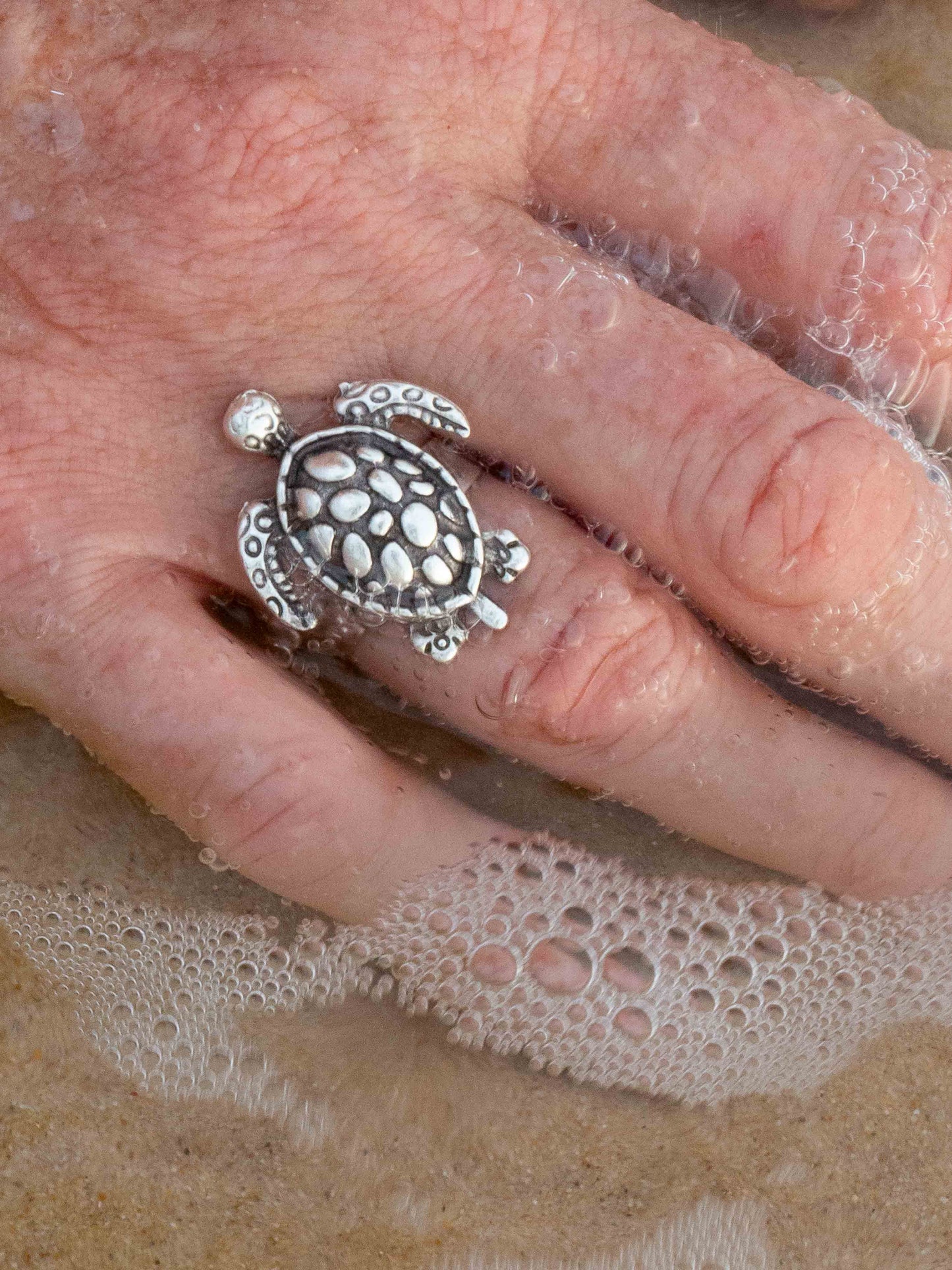 Tiny Turtle Ring