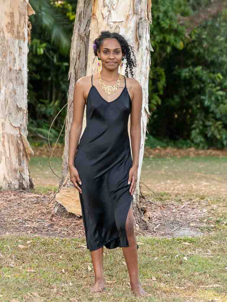 Amy low back Slip Dress Black – Taboo Fashion & Accessories