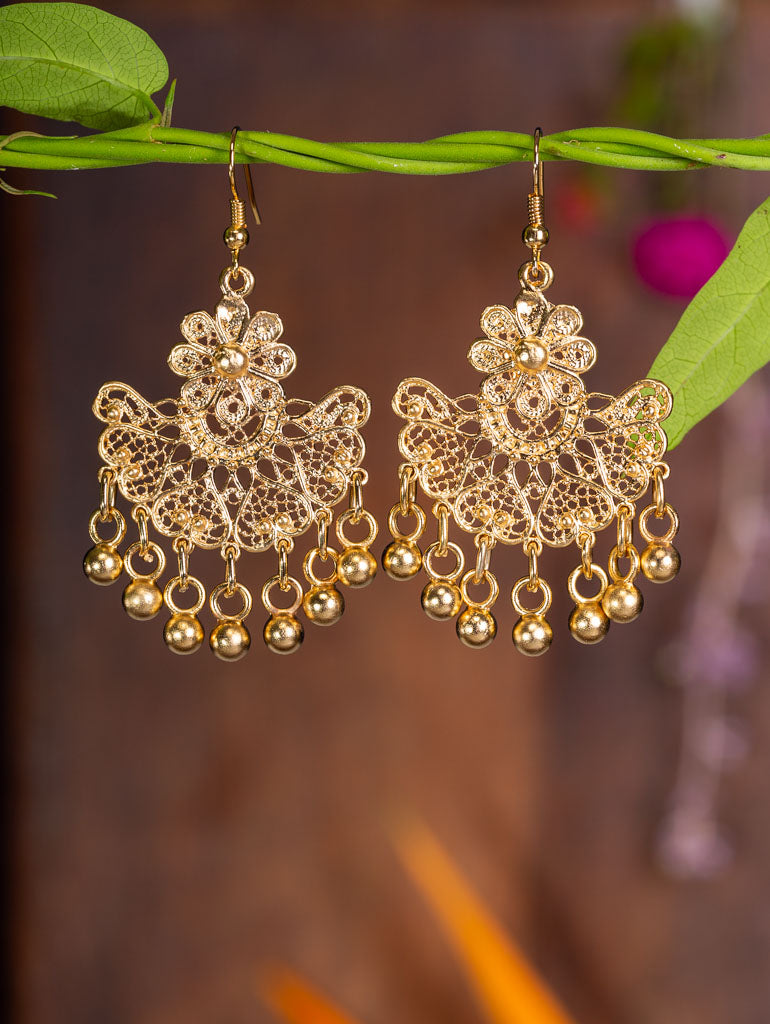 Buy Gold Earrings for Women by Pc Jeweller Online | Ajio.com
